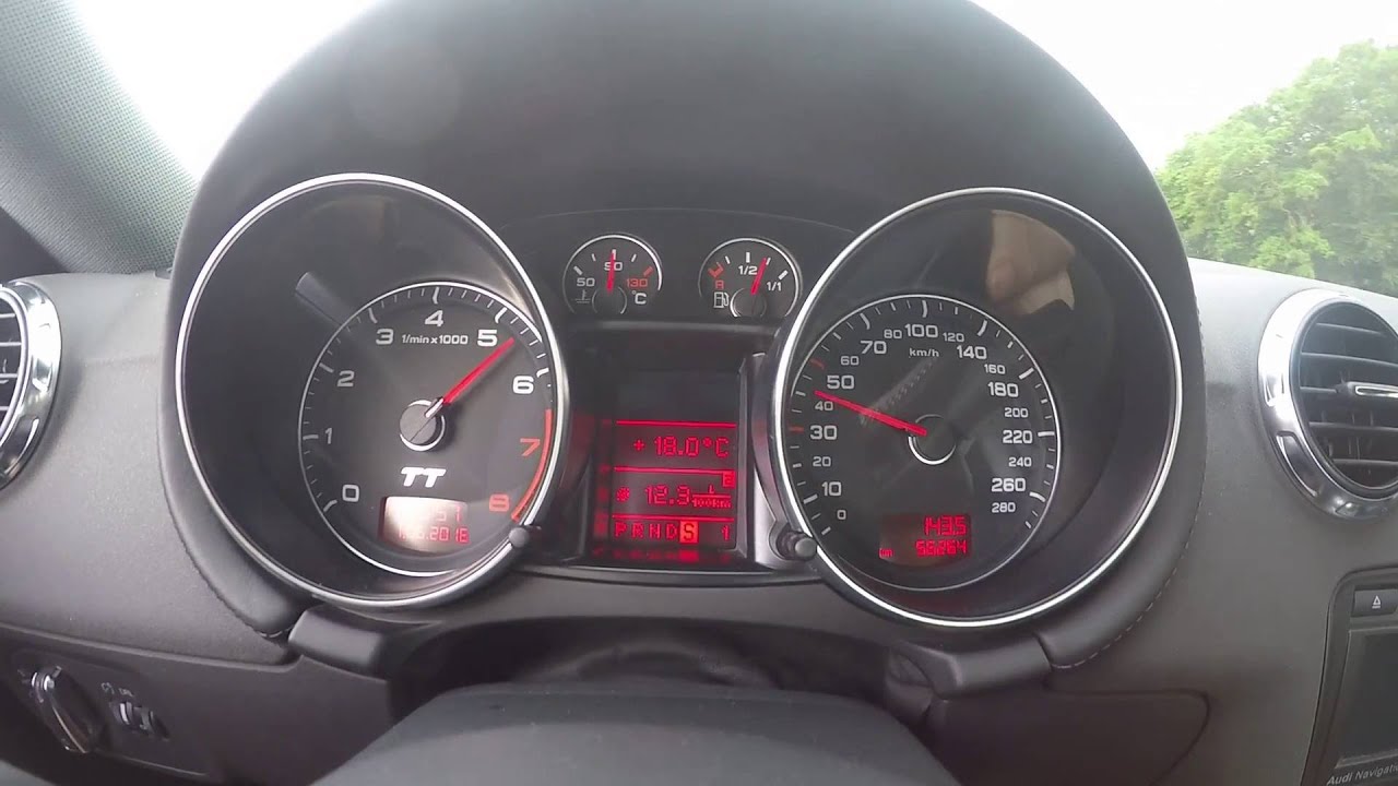 Audi TT 8J 3.2 Launch Control Vergleich
