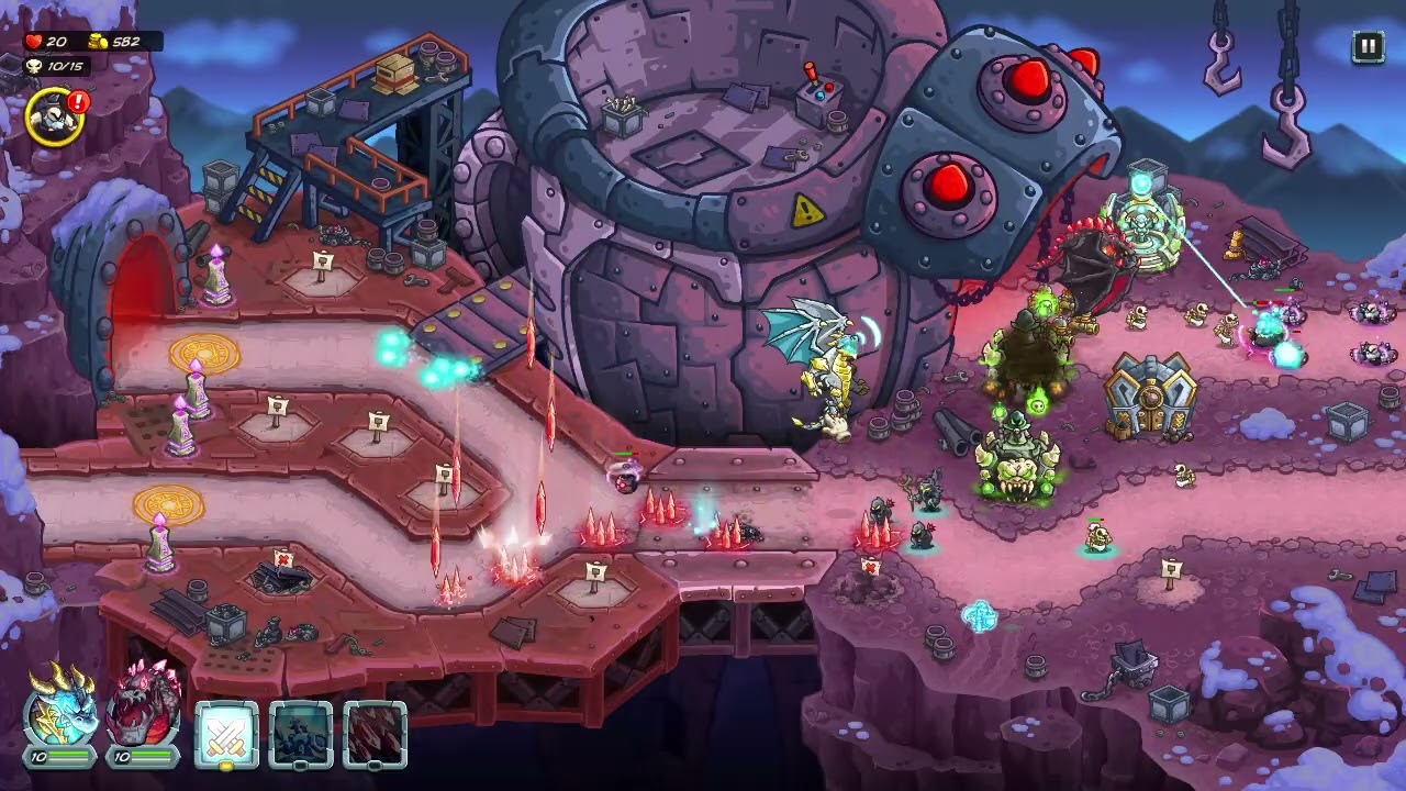 Kingdom Rush Alliance detonado parte 25 Colossal Core