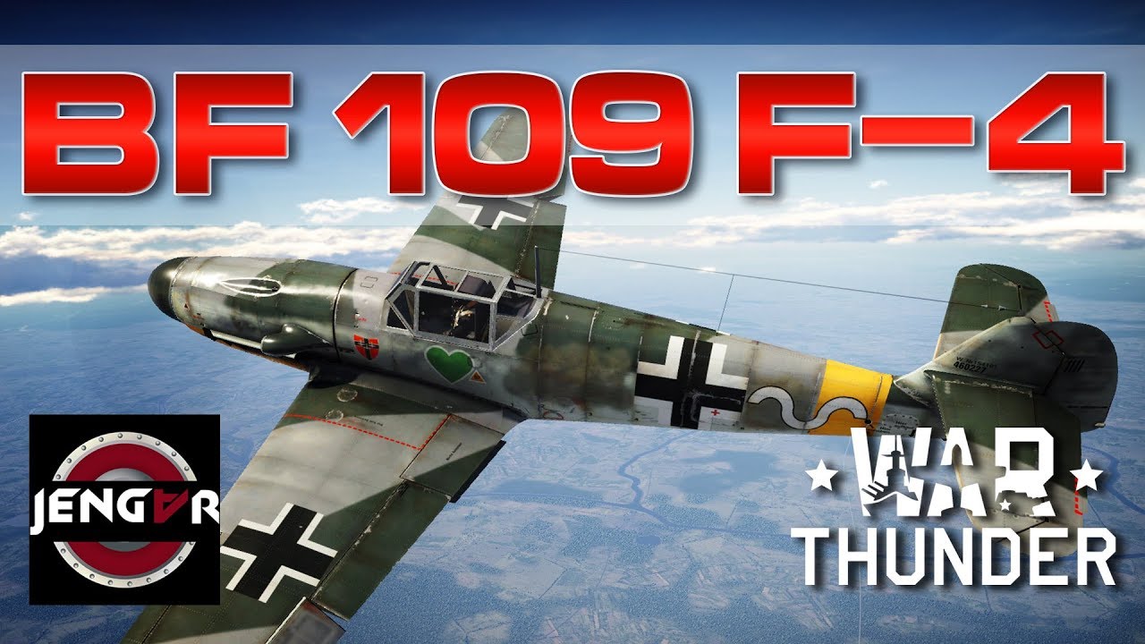 War Thunder Realistic: Bf 109 F-4 [Лучшее немецкое инженерное искусство]