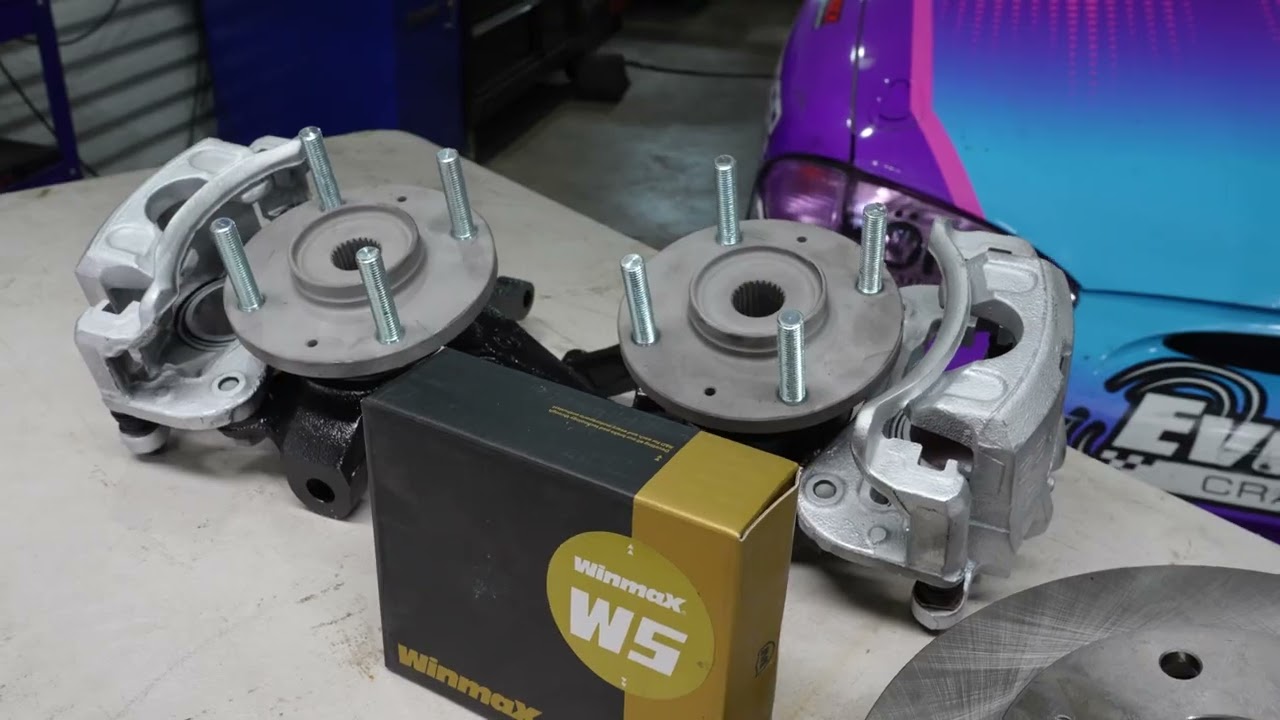Hyundai Elantra front brake upgrade