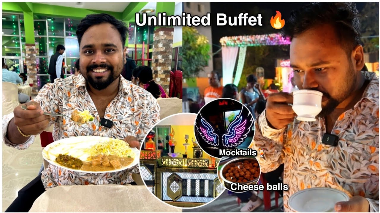 বিয়েবাড়িতে জমিয়ে ভুরিভোজ সাথে Cheese Ball🧀Paneer🧈Mocktails🍹Dessert🍧The Royal Events Catering