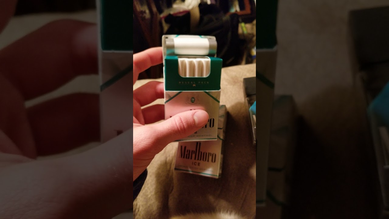 New Marlboro Ice with resealable pack