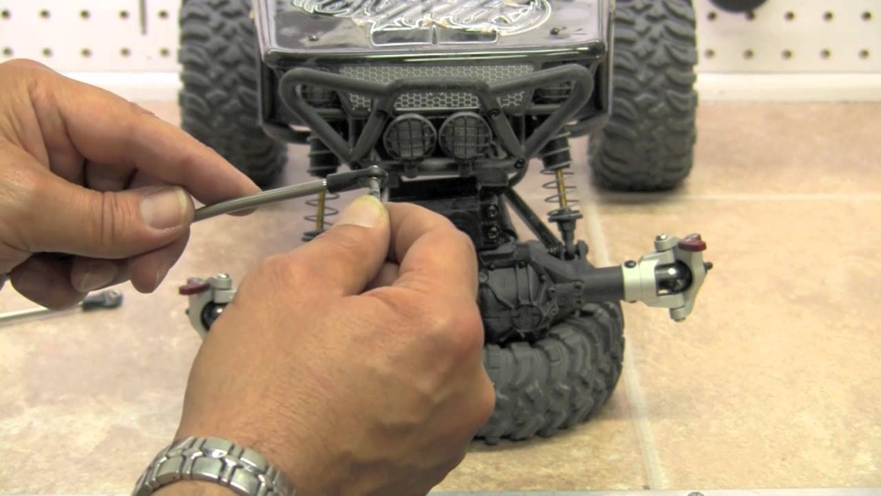 Vanquish Ti Tie Rod and Steering link For the Wraith Install and Review