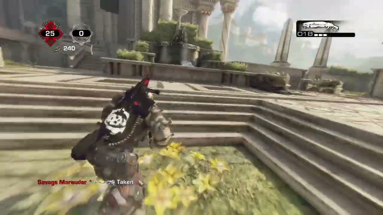 I Achieve the Onyx Medal for Headshots in Gears of War 3 