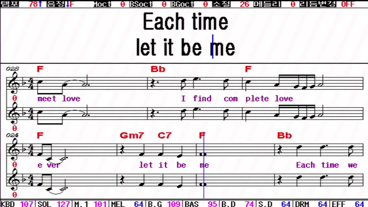 Let it be me / Everly Brothers (상세한연습) #팝송가르쳐주는남자 424.