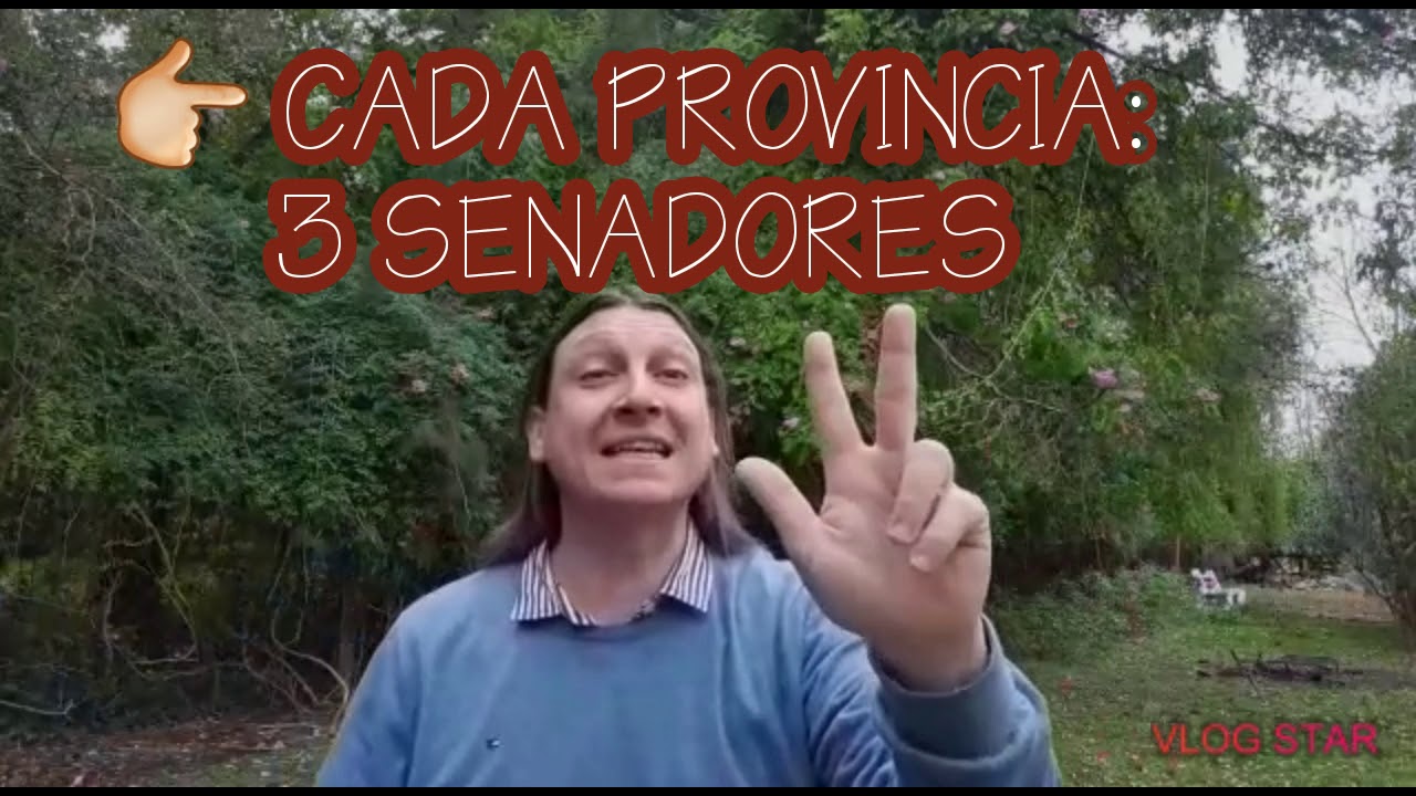 Constitución Nacional - Art. 54, 55, 56 - Senadores - Poder Legislativo - Gustavo Damián Gonzalez