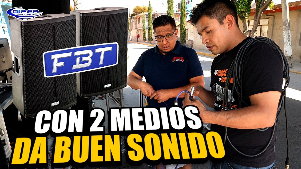 UN SONIDO QUE CON 2 MEDIOS Y 2 BAJOS ABARCA BUEN ESPACIO | SONIDO MAKENZY