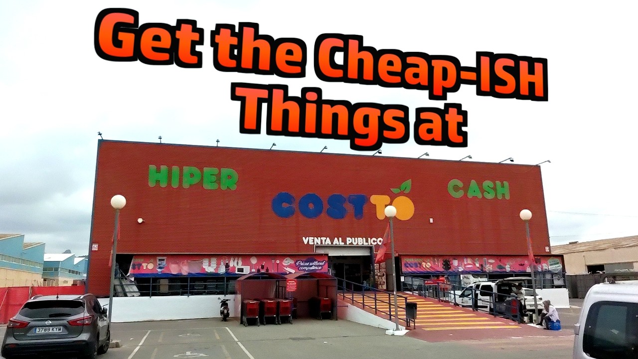 Cooking Challenge: Get the Cheap-ISH Things in COSTTO (in Spain)