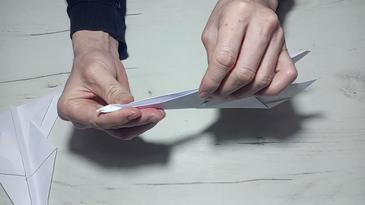 How to make a paper airplane 