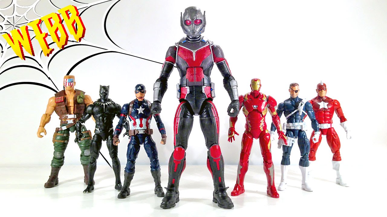 MARVEL LEGENDS Captain America Civil War GIANT MAN BAF Review