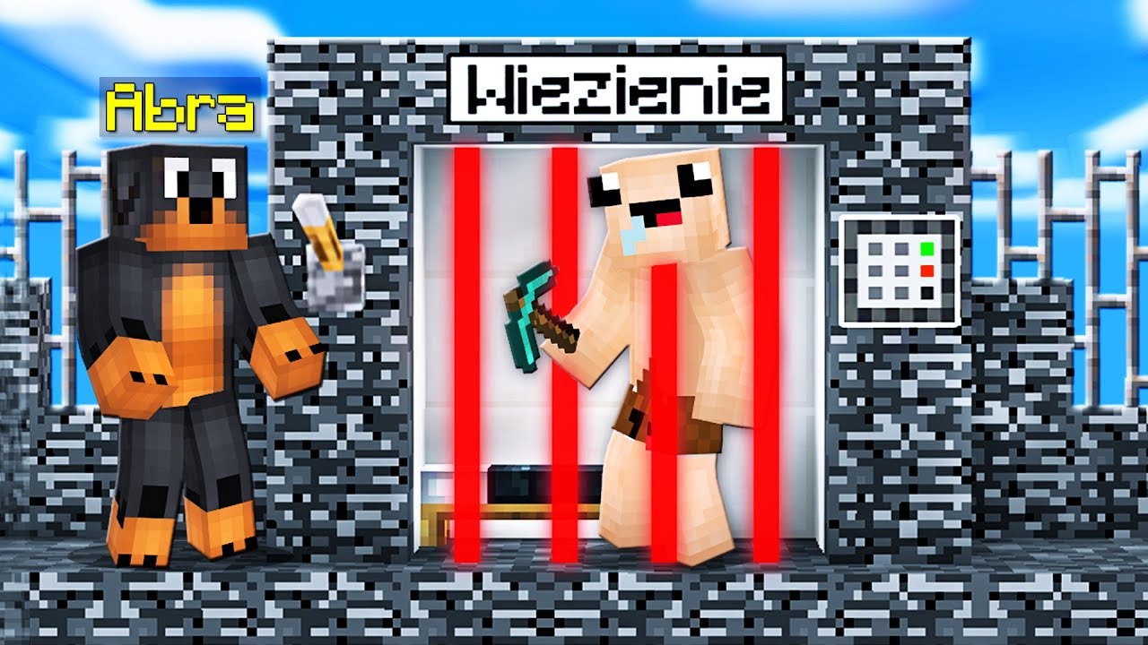 BOBO UCIEKŁ z NIEZNISZCZALNEGO WIĘZIENIA w Minecraft!