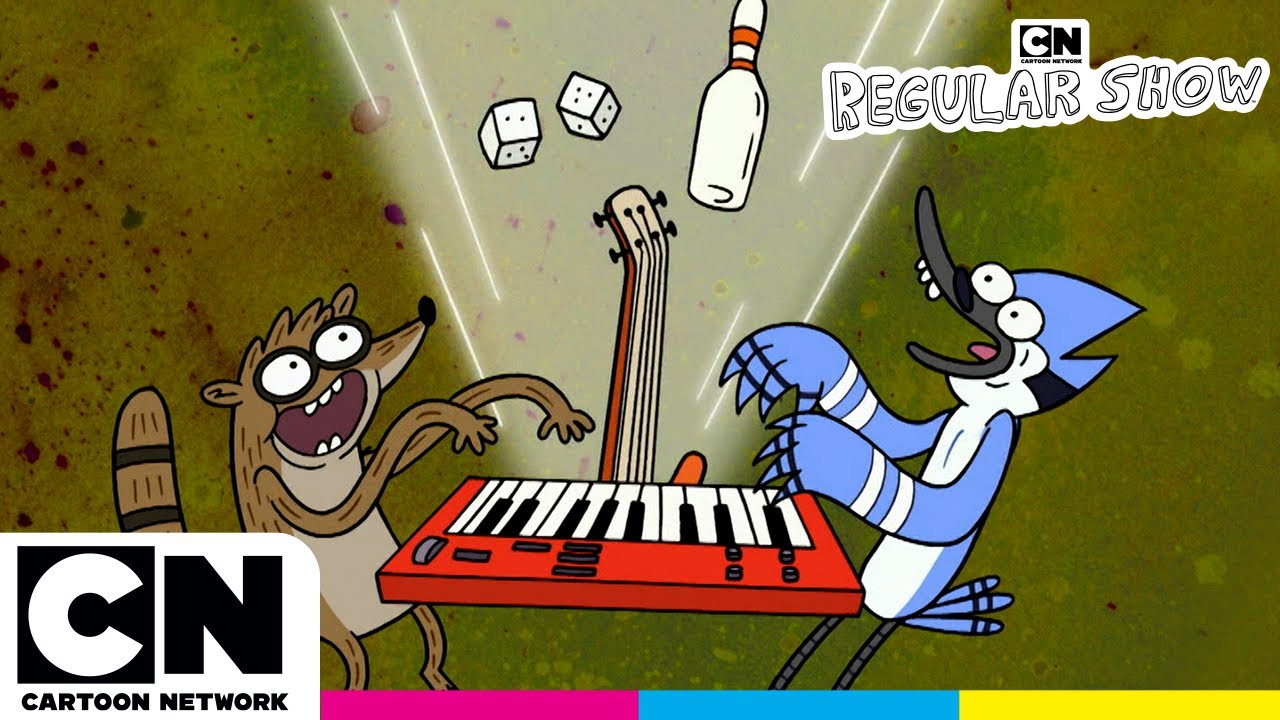 The Power Keyboard 🎶 | Regular Show | Cartoon Network UK
