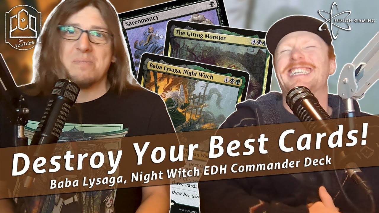 Tuned (cEDH?) Baba Lysaga, Night Witch Decktech | CCO Podcast 359 | Commander Cookout | MtG | EDH