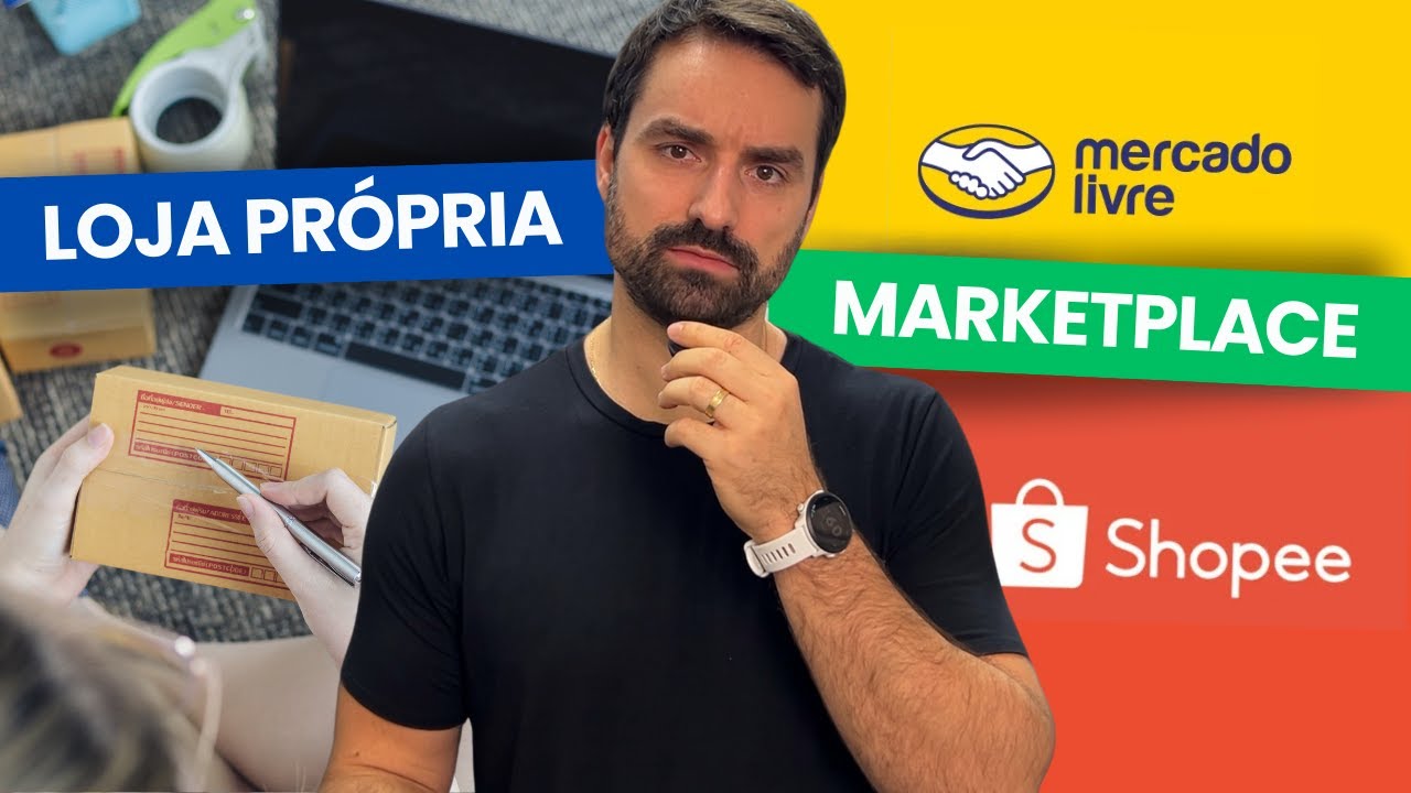 &Eacute; melhor COME&Ccedil;AR A VENDER em Marketplace ou Loja Virtual?