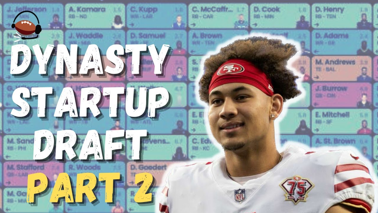 2023 Dynasty Startup Draft with Rookies! (Part 2)