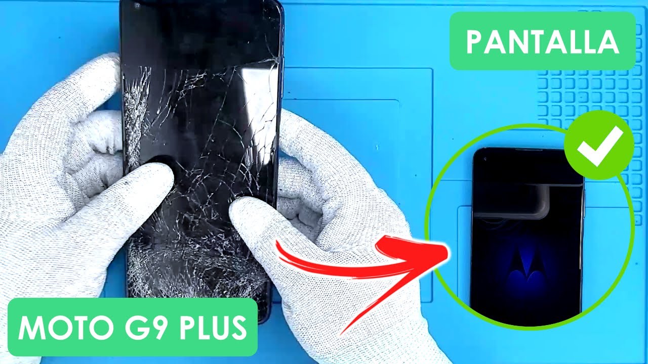 Reemplazar Pantalla Motorola Moto G9 Plus | Destapar