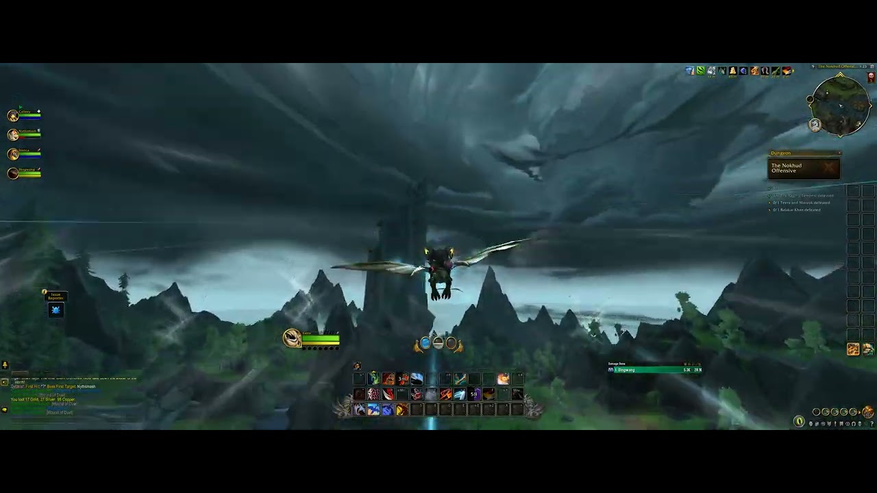 Outlaw Rogue - WoW Dragonflight Beta - The Nokhud Offensive Heroic (Full run)