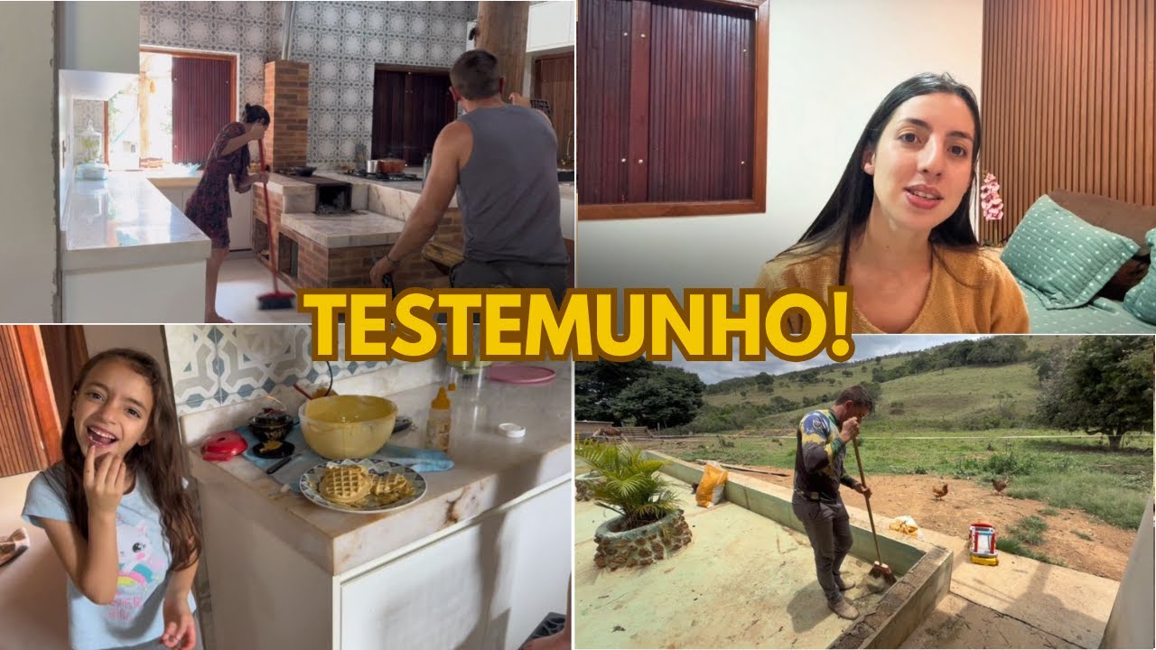 JOGUEI FORA UM PRESENTE DE UMA SEGUIDORA| NOSSA ROTINA NO SÍTIO!