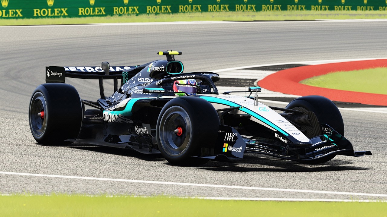 Assetto Corsa 2026 F1 Mercedes W17 at Silverstone / Great Britain