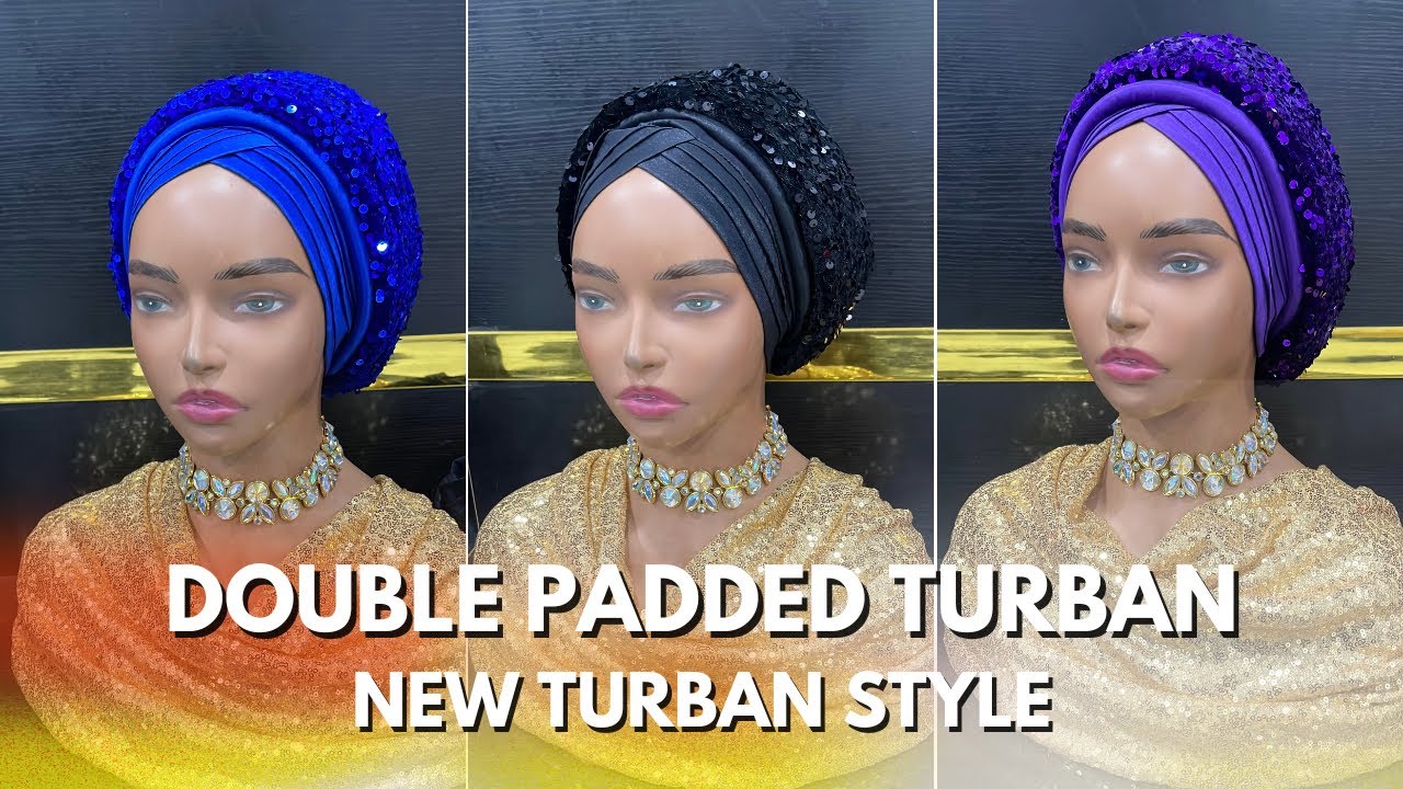 How to Make a DOUBLE PADDED TURBAN | Step-by-Step Tutorial