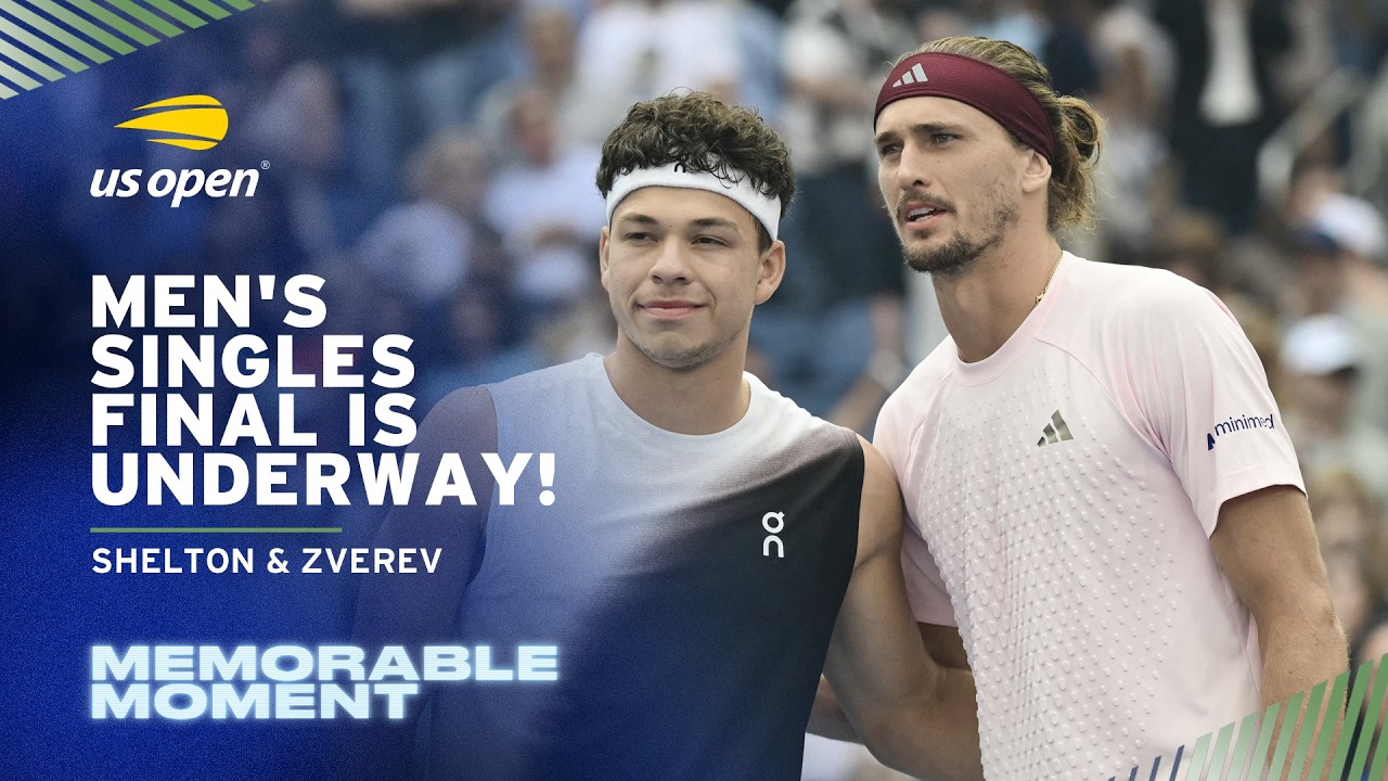 Ben Shelton & Alexander Zverev Walk-Out | Final | 2026 US Open