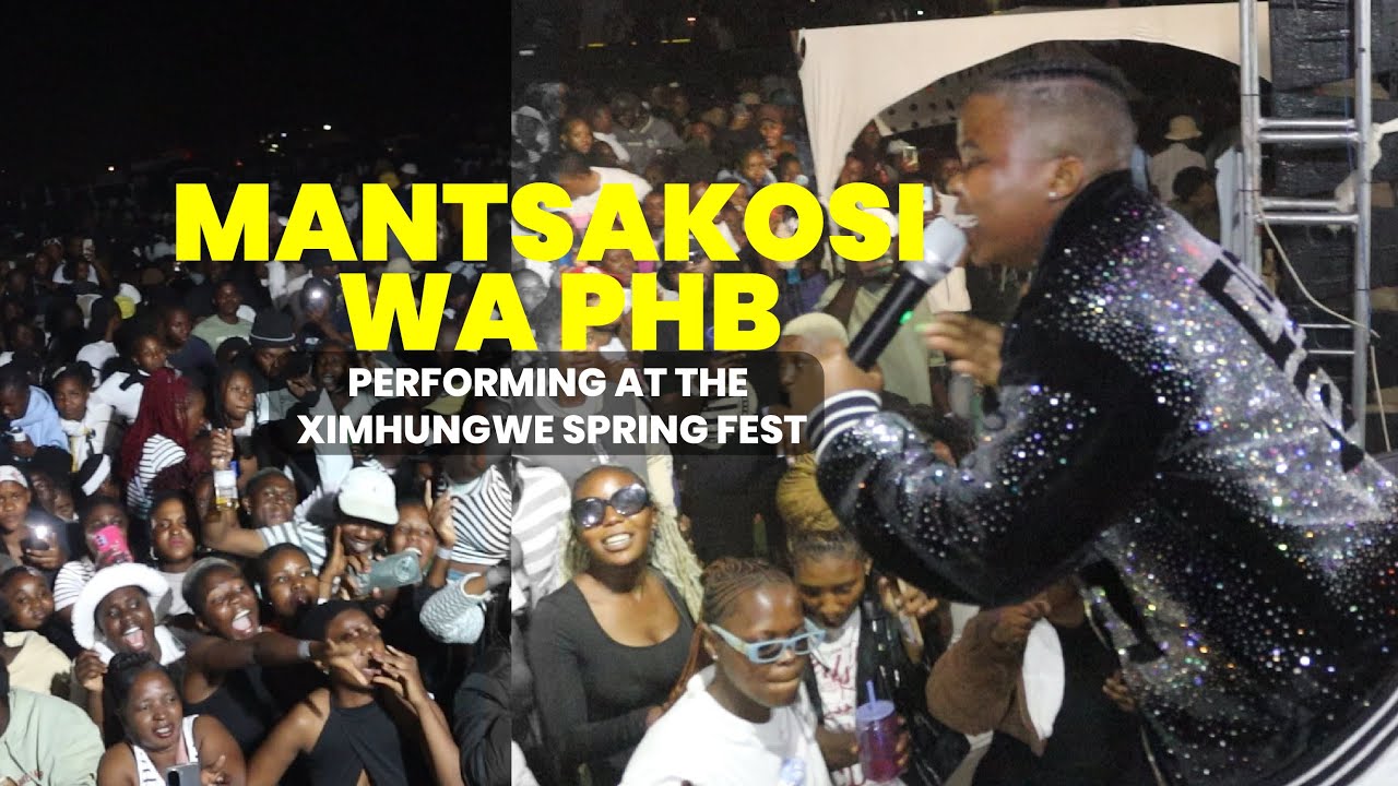Mantsakosi wa PHB Live Performance at the Ximhungwe Spring Fest ka Canicee (Mhunu wa Mina)