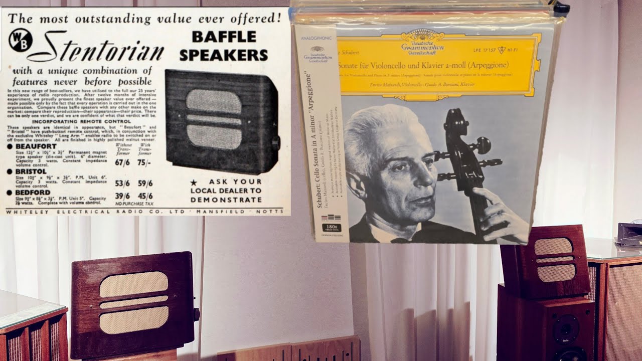 [Vinyl] Enrico Mainardi - Schubert: Arpeggione Sonata B;