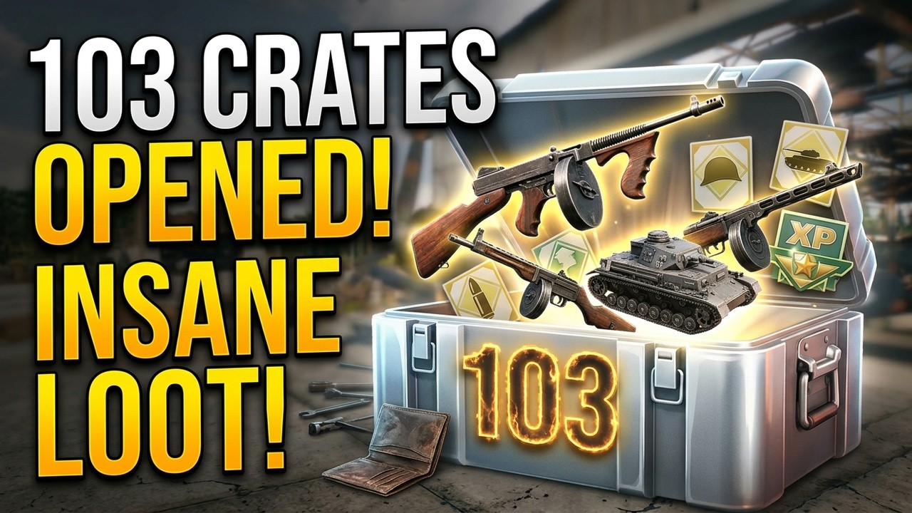 I spent everything on 103 Silver Crates in Enlisted