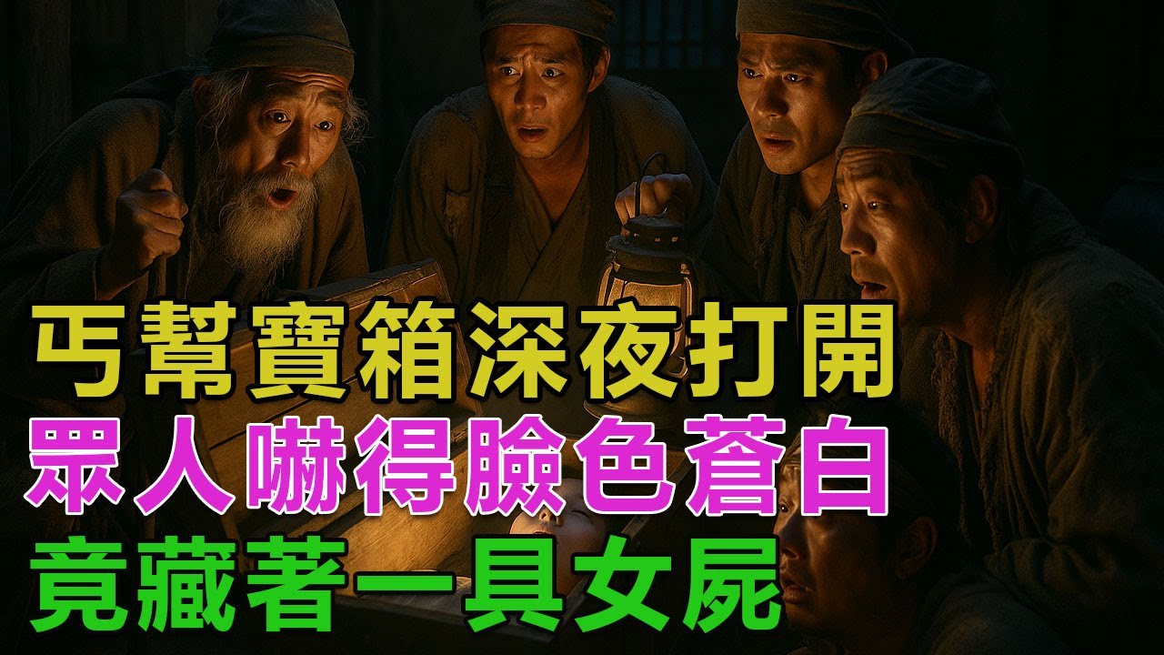 民間故事：丐幫寶箱深夜打開，眾人嚇得臉色蒼白，竟藏著一具女屍