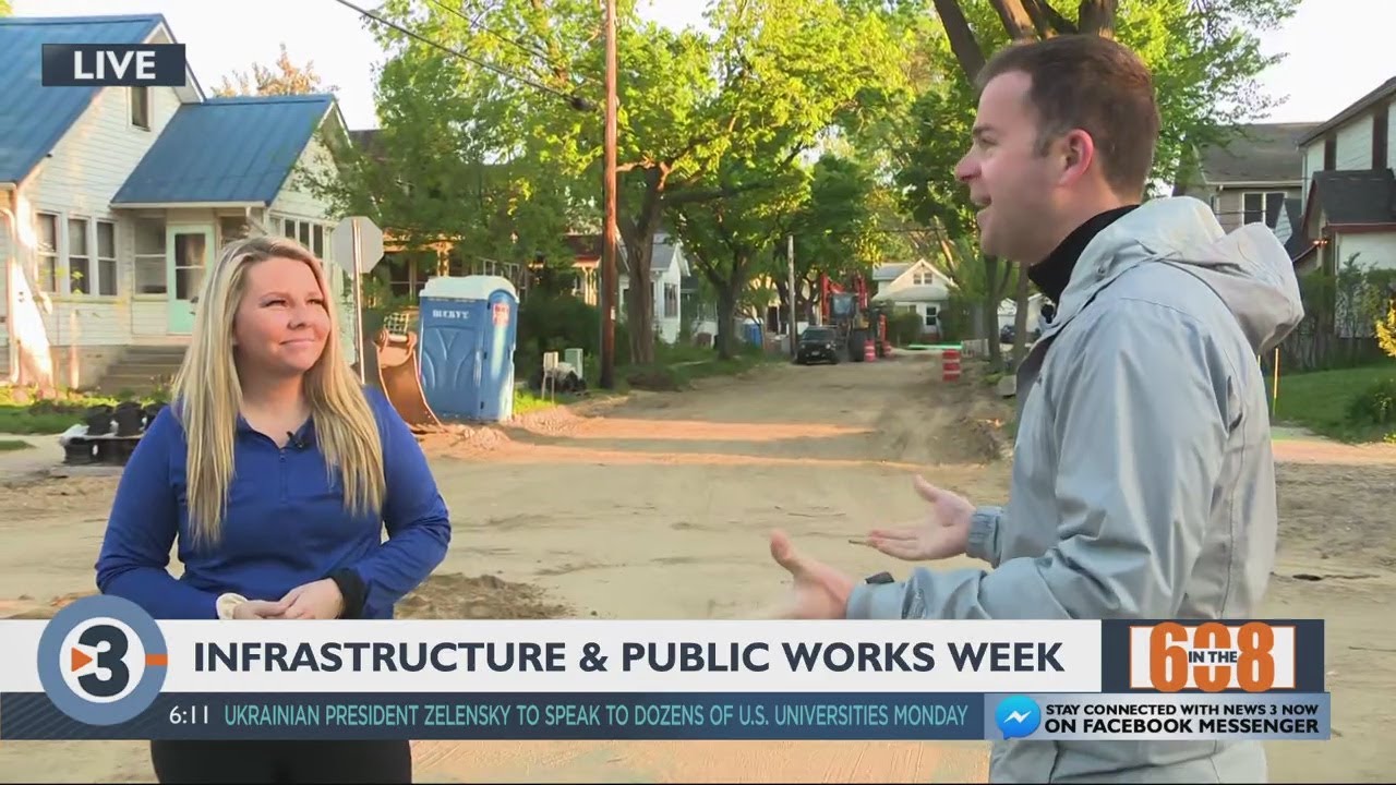 In the 608: Infrastructure & Public Works Week; How to create a rain garden