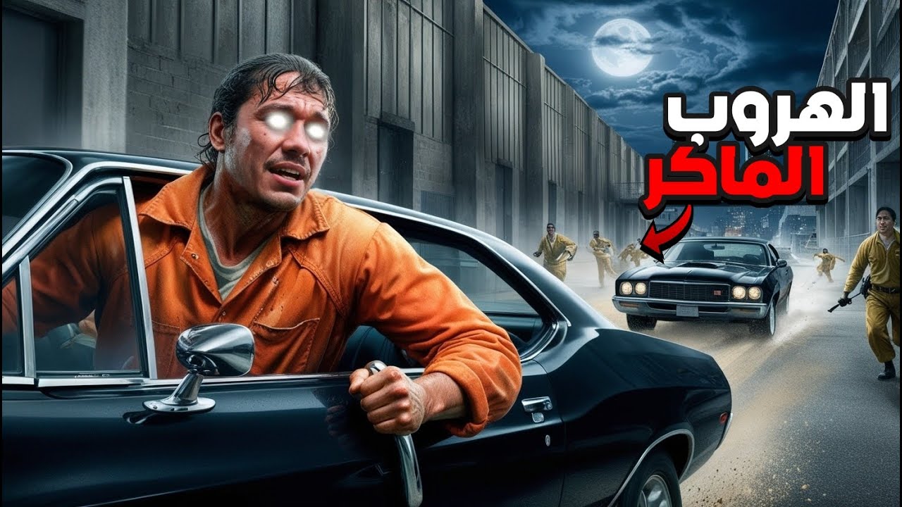 بسيارة قديمة وخطة في منتهى الذكاء | سجين يخدع الحراس وينفذ اسرع عملية هروب من السجن