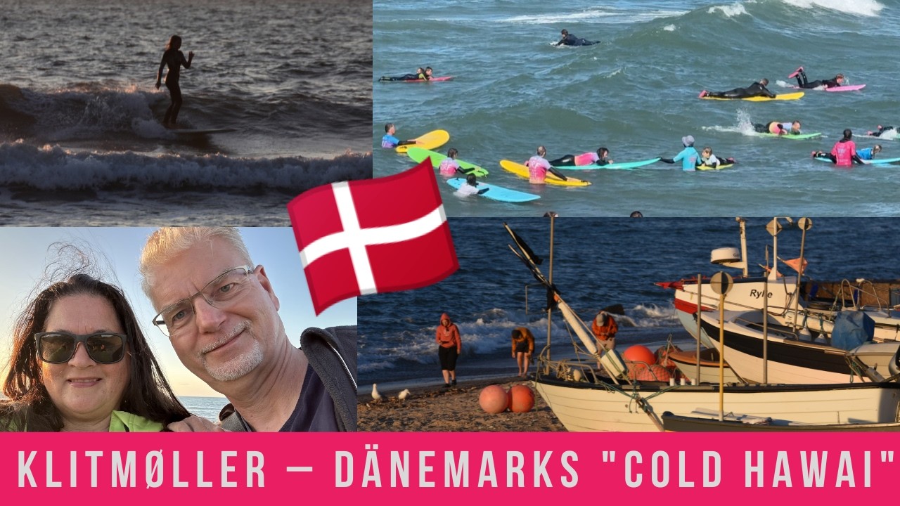 Mit den Wohnmobil nach Cold Hawaii - Klitmøller - Nystrup Camping -Dänemark Sommerreise 2025 Teil #3