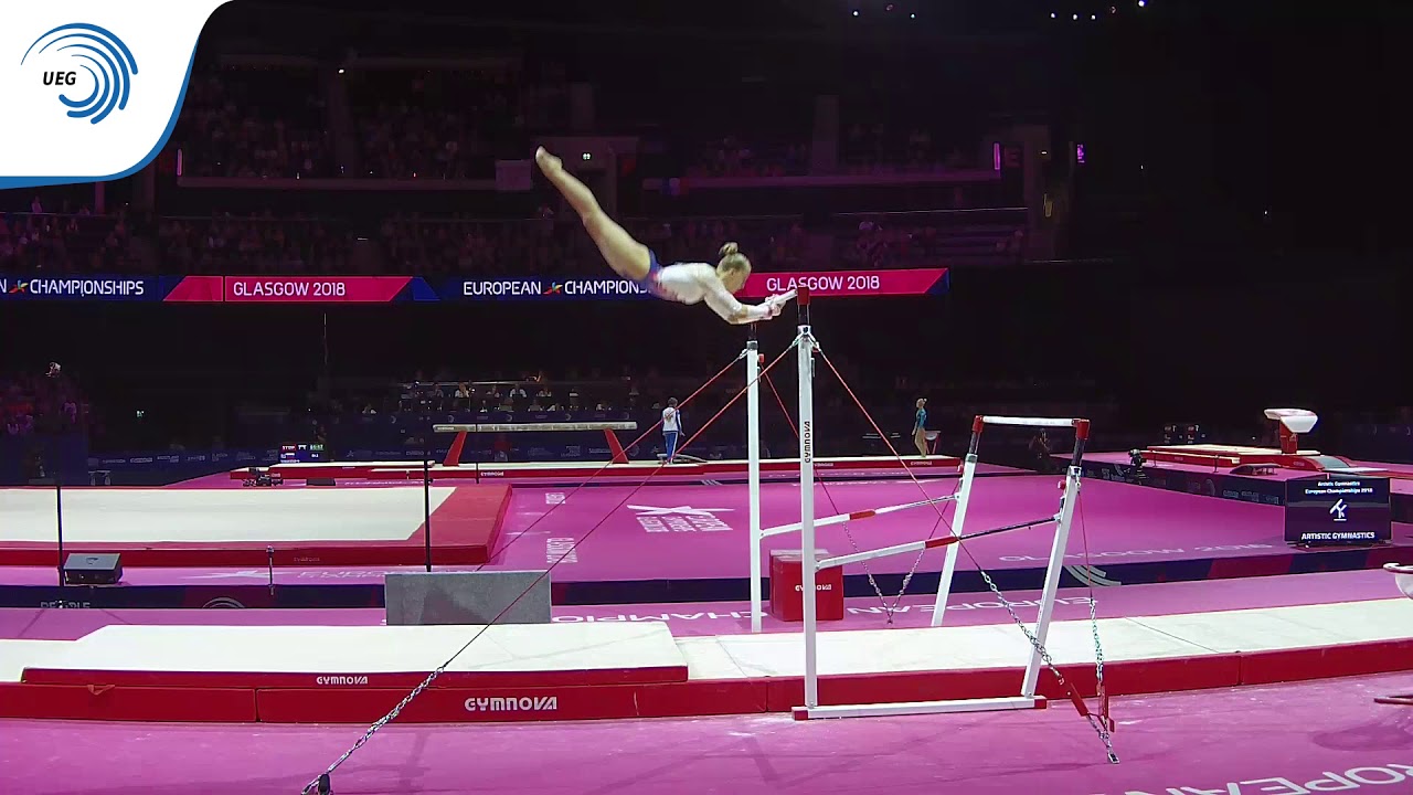 Juliette BOSSU (FRA) - 2018 Artistic Europeans, qualification bars