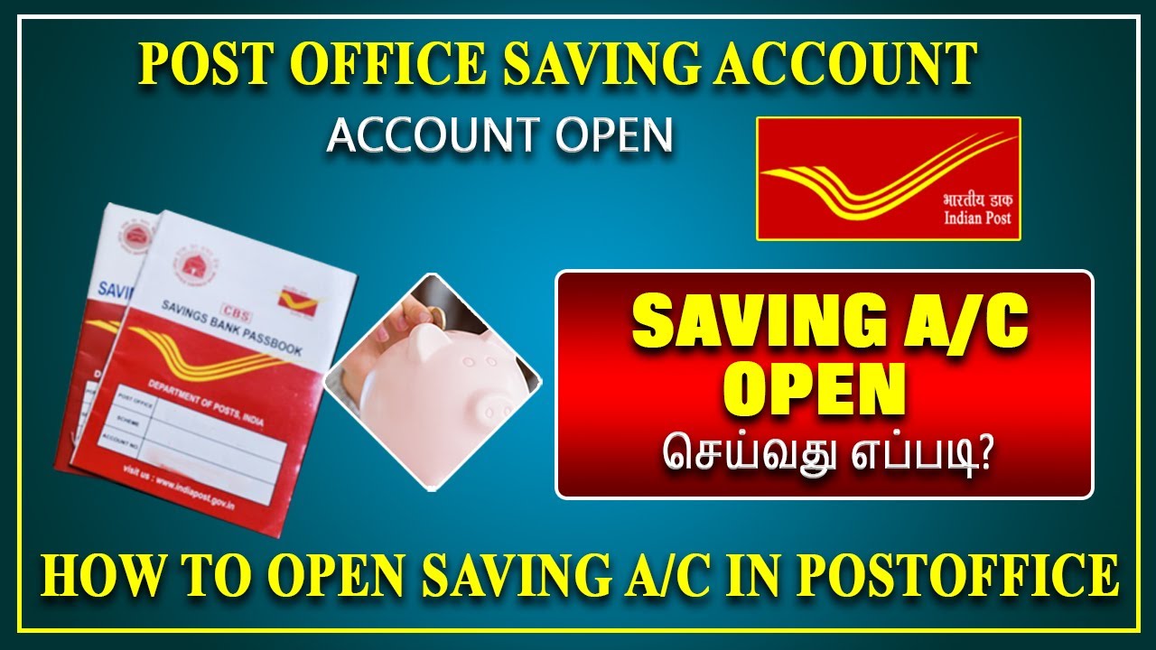 Post office saving account open, How to open saving account in post office ,Highest interest