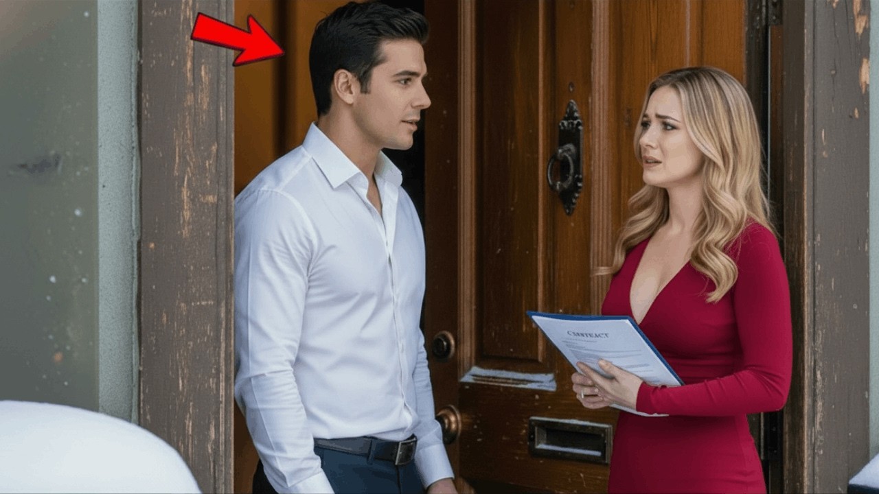 Papá soltero renunció… luego la CEO llegó a su puerta y dijo: “Estoy embarazada”