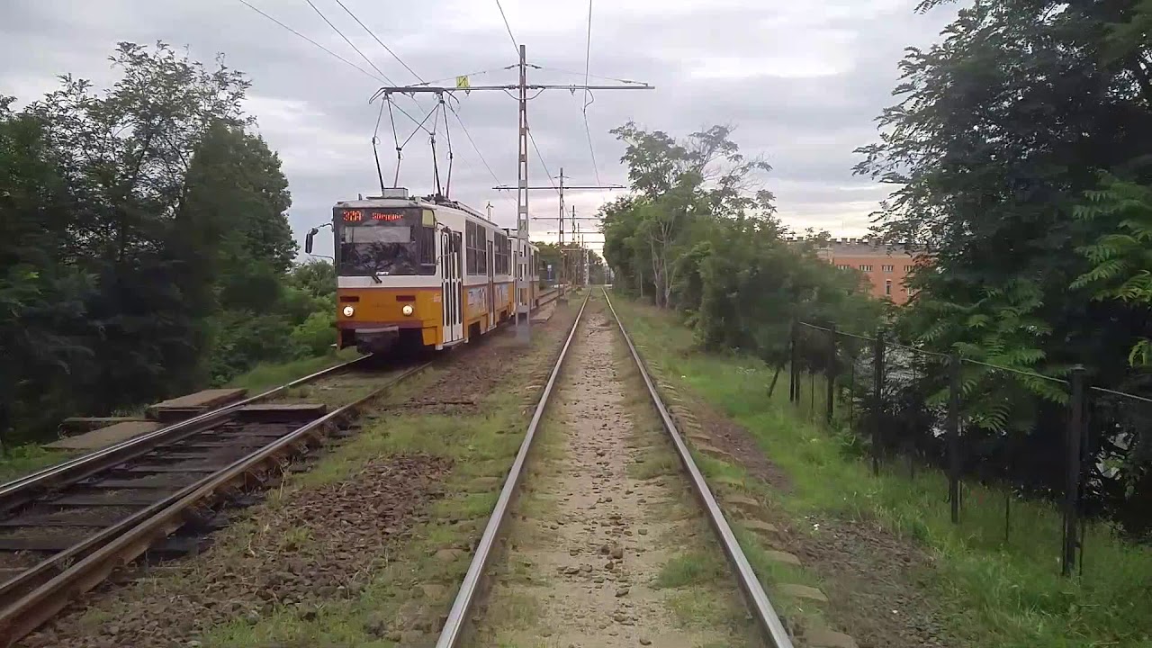 37A villamos Sörgyár - Blaha Lujza tér T5C5 típussal
