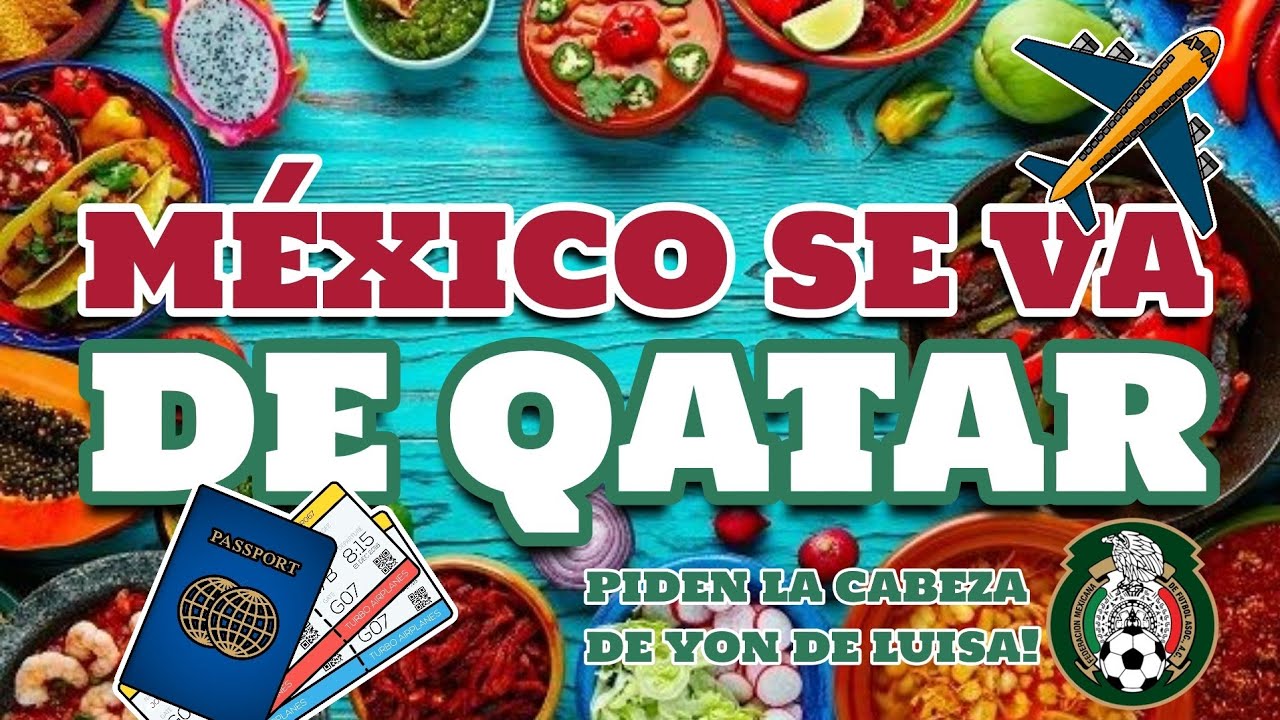 Fui al aeropuerto de Doha a despedir a los hinchas mexicanos | Piden la renuncia de todos!!