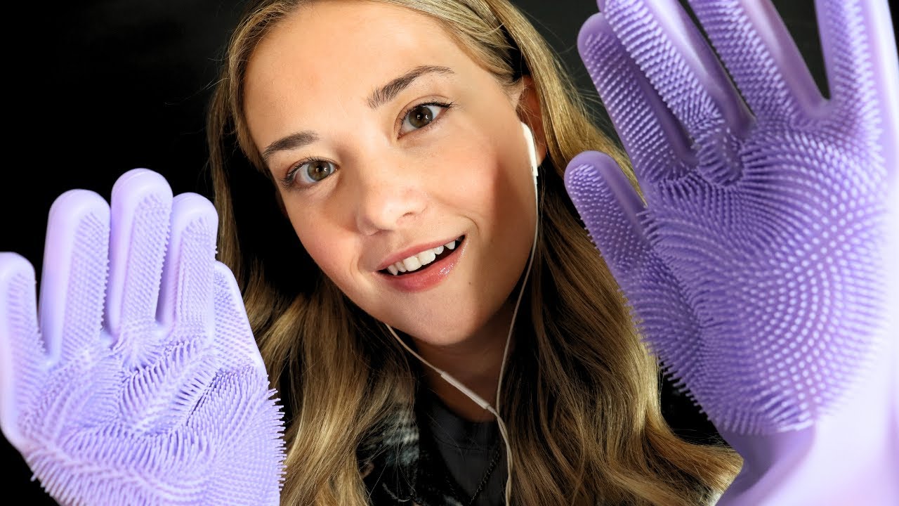 10000% SPINE TINGLING SOUNDS for SLEEP! Gloves, Ear Sounds, Sequin Pillow, Brush, Tapping