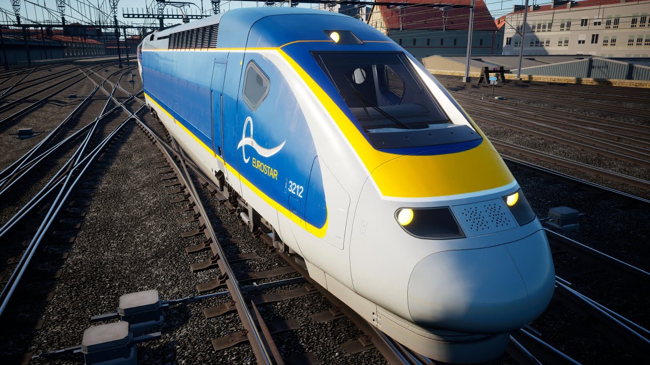 Keep rolling 🚆 Train Sim World 6 TVG Eurostar 2026.01.10.