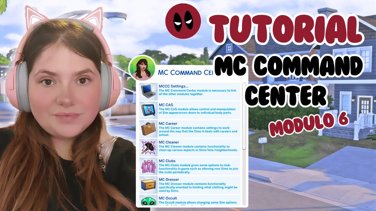 Usar MC COMMAND CENTER 💻~ MODULO 6 'MC Dresser' ~ MOD Sims 4 | PitiSims