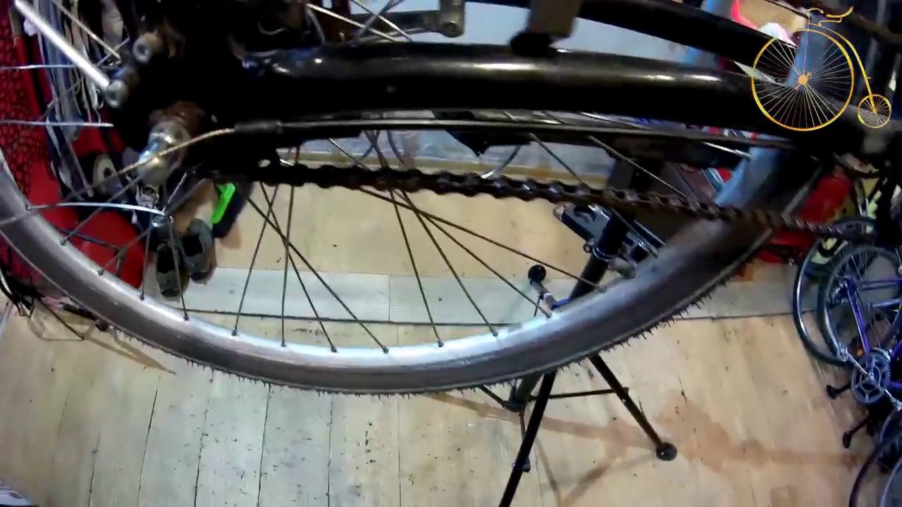 Shimano Nexus 7. Jak regulować. Jak ściągnąć i założyć koło z taką piastą