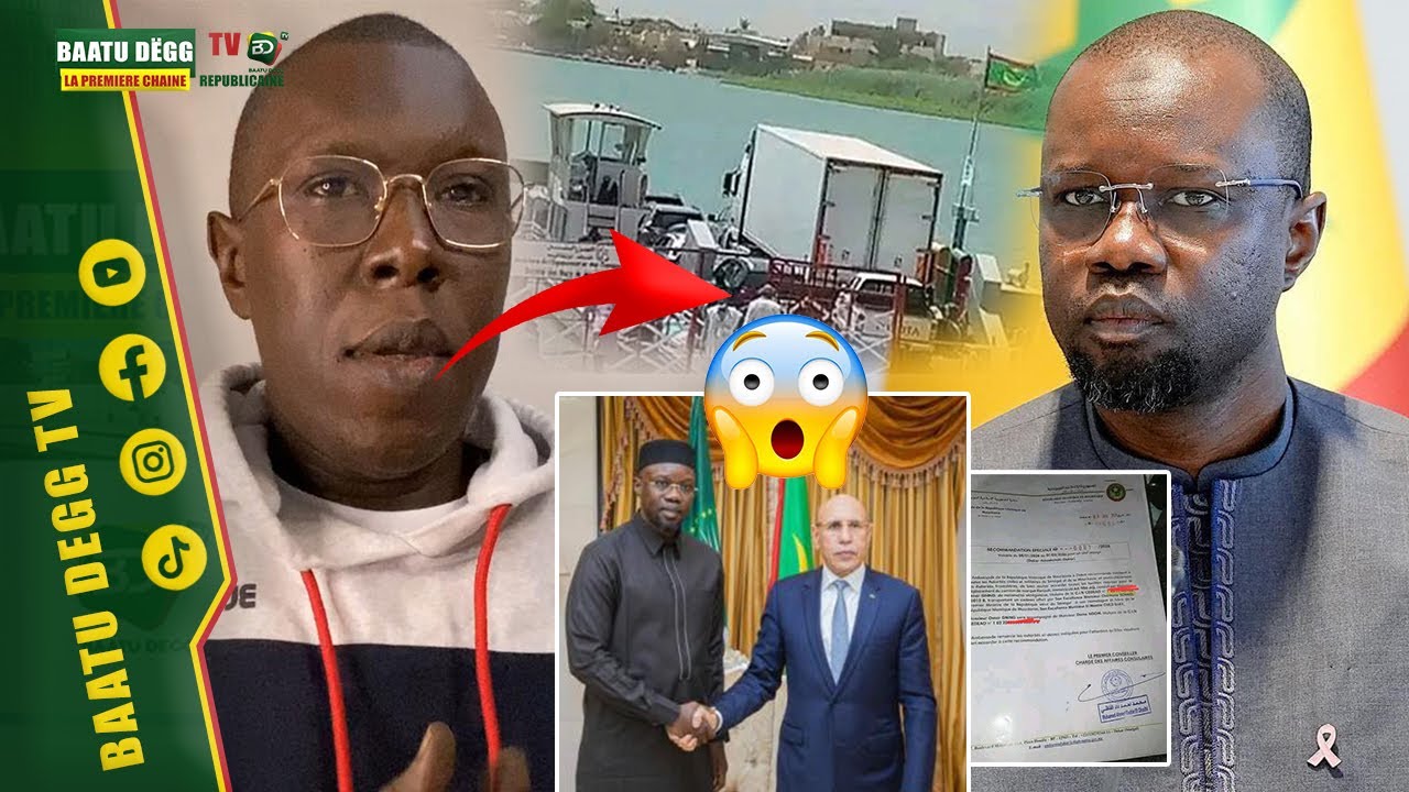 Bah Diakhaté révèle le contenu des cadeaux offerts par Ousmane Sonko au Premier ministre mauritanien