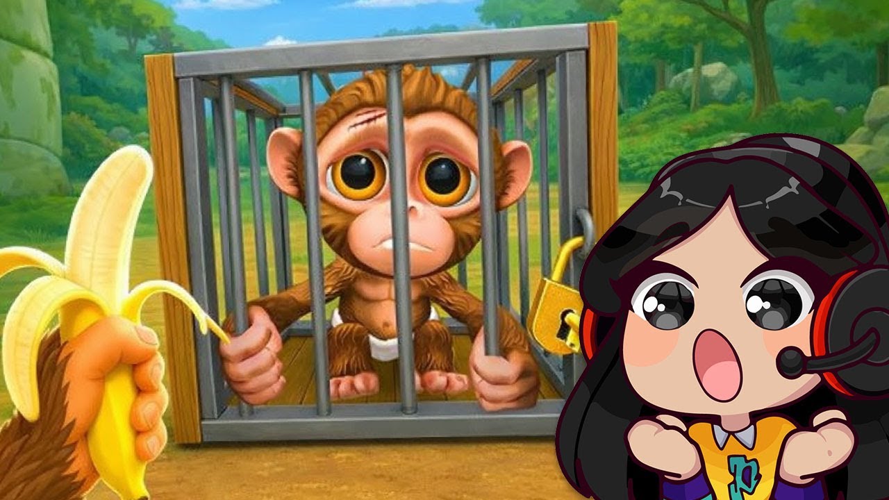 AYUDA AL MONO A ESCAPAR EXTREMO 🐒 | I am monkey | JUEGO COMPLETO | paolazplay