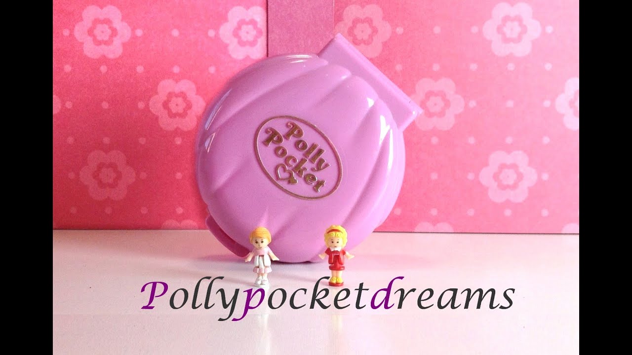 100% complete Polly Pocket vintage Polly's cafe 1989 bluebird mattel polly pocket mini