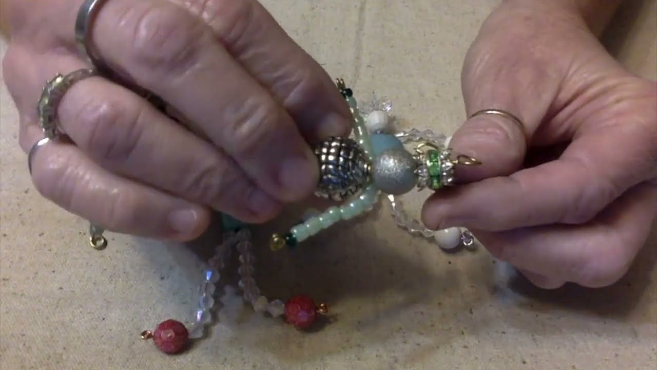 I'm Making Beaded People Ornaments for the Grands