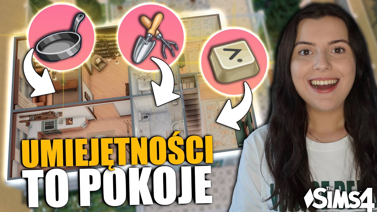 KAŻDY POK&Oacute;J TO INNA LOSOWA UMIEJĘTNOŚĆ W THE SIMS 4!