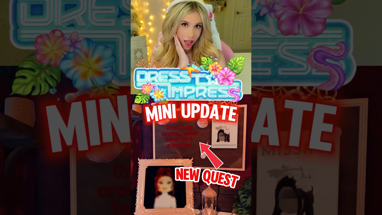 NEW DRESS TO IMPRESS &ldquo;MINI UPDATE&rdquo; Is Out NOW! 😱