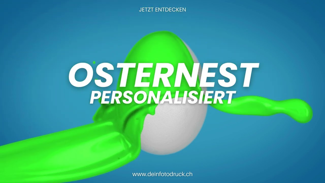 🐣 Personalisierte Osternester | Bequem online gestalten  #ostern