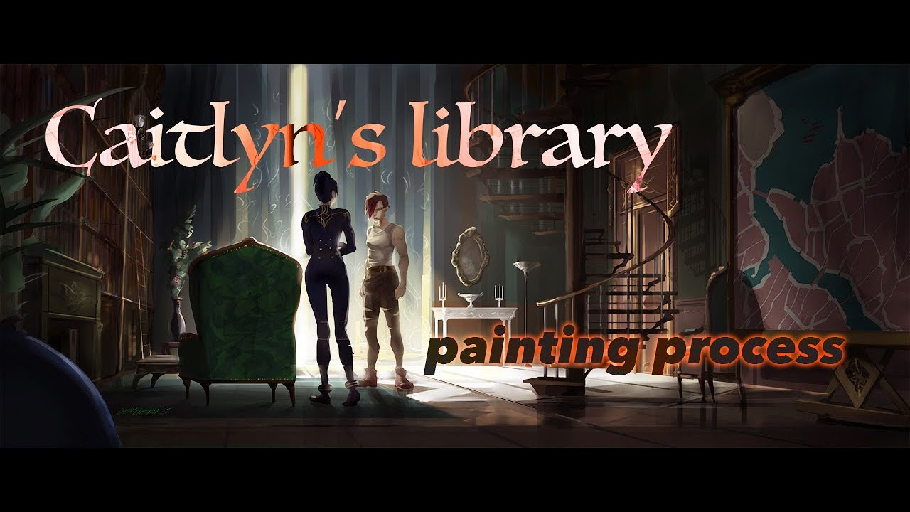 Caitlyn's library study - process