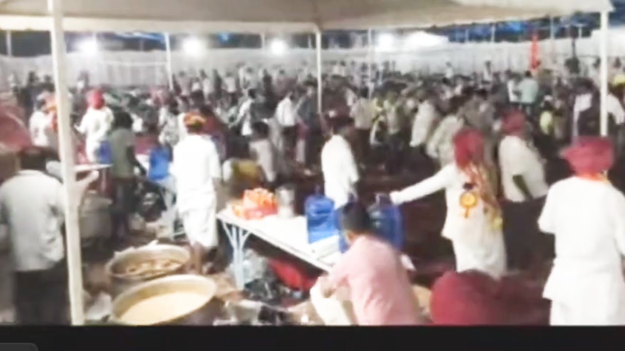 Sirvi samaj bengaluru bader mai parsadhi ।। सीरवी समाज बेंगलुरु बड़ेर मै परसादी 